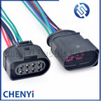8 Pin 3.5 series Auto waterproof connector Front bumper radar tail light Headlights Lamp wire harness plug 8D0973734 8D0973834