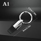 Car Key Chain Pendant Men And Women Personality Creative High-end Simple Waist Hanging Car Chain Ring Pendant Anti-scratch Wear