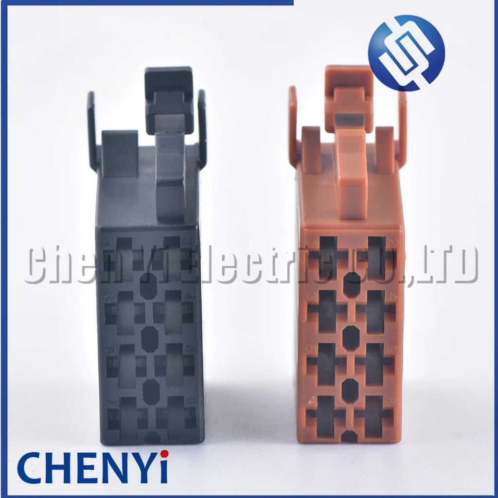 8 Pin Car radio multimedia CD player Connector Wire harness Plug 357035447A 357035447 963121-1 963120-1 828649-1 828647-1