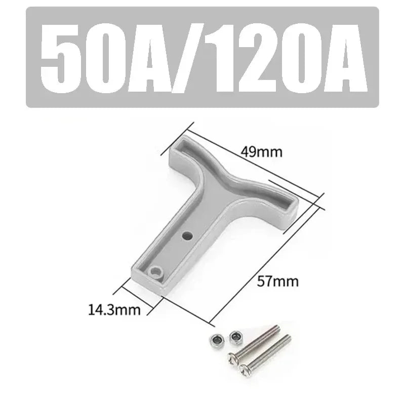 2PCS 50A 120A 175A 350A Battery Connector Plug 600V Quick Connect Disconnect Winch Trailer Forklift Wire Harness Power Cable Kit