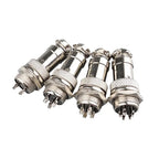 5Pcs GX16 Aviation Connector 2/3/4/5/6/7/8/9/10 Pin Male Plug Female Socket 16mm Wire Panel Mount Nut Type Circular Adapter