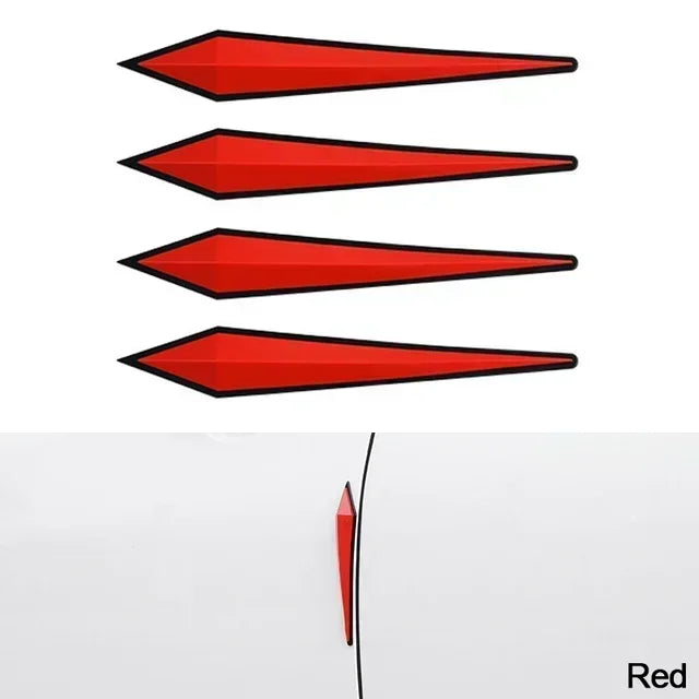 4Pcs/set Car Door Protector Stickers Anti-collision Strip Auto Decorative Stickers Accessorie Saccesorios De Automóviles Amagi