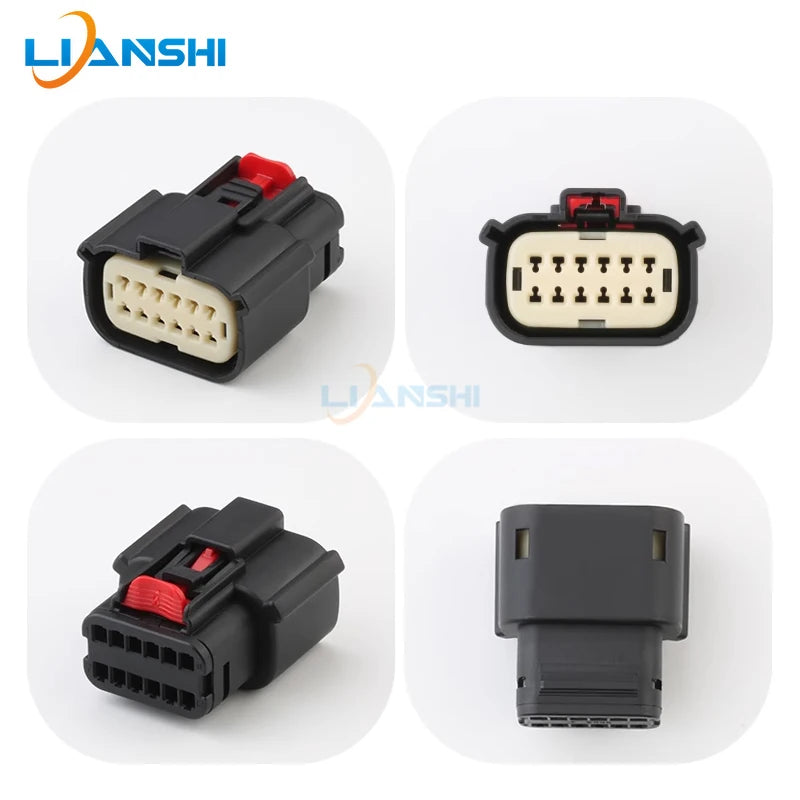 33482-1201 33472-1201 Car headlight taillight connector 12p male bus harness plug for GM Buick Ford Mondeo Focus