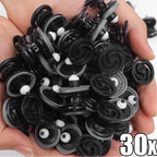 10/40Pcs Plastic Interior Door Card Fastener Clips for Audi A3 8P A4 B6 B7 Trim Panel Mounting Auto Car Accessorie Styling Amagi