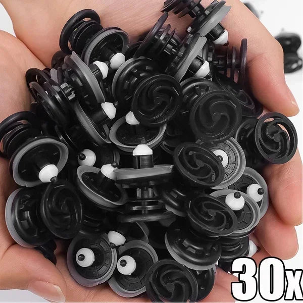 10/40Pcs Plastic Interior Door Card Fastener Clips for Audi A3 8P A4 B6 B7 Trim Panel Mounting Auto Car Accessorie Styling Amagi