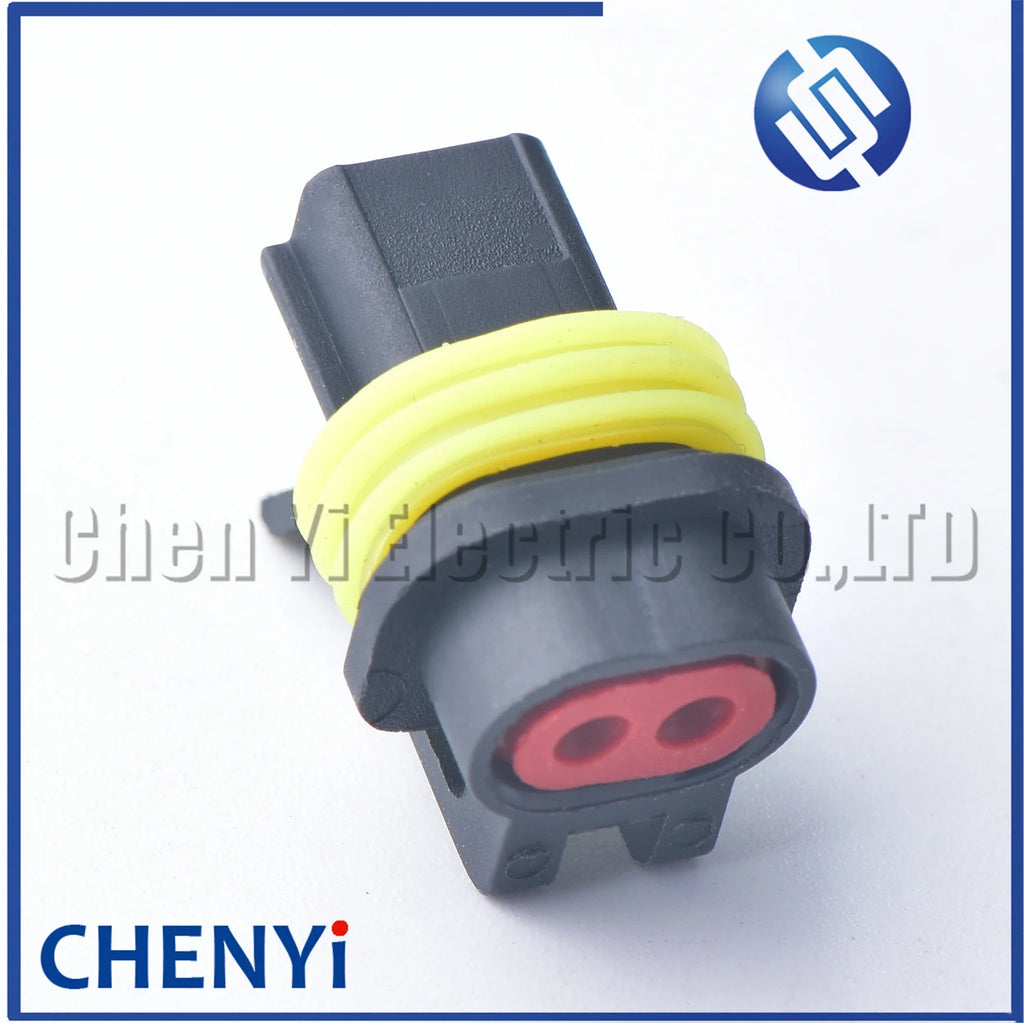 2 Pin female Automotive waterproof Connector Sensor Plug 12162852 With Pins