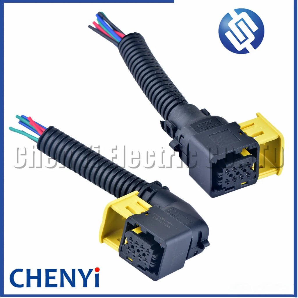 8 Pin Auto waterproof connector truck Urea exhaust nozzle plug 1-1418479-1 1670364-1 1670067-1 A061G329 5506453 For Cummins GTL