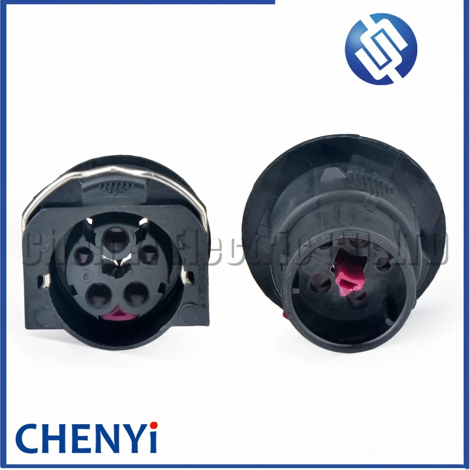 5 Pin Automotive waterproof connector Headlight Wire harness plug 8D0971966 With pins For J6 J6P J6L
