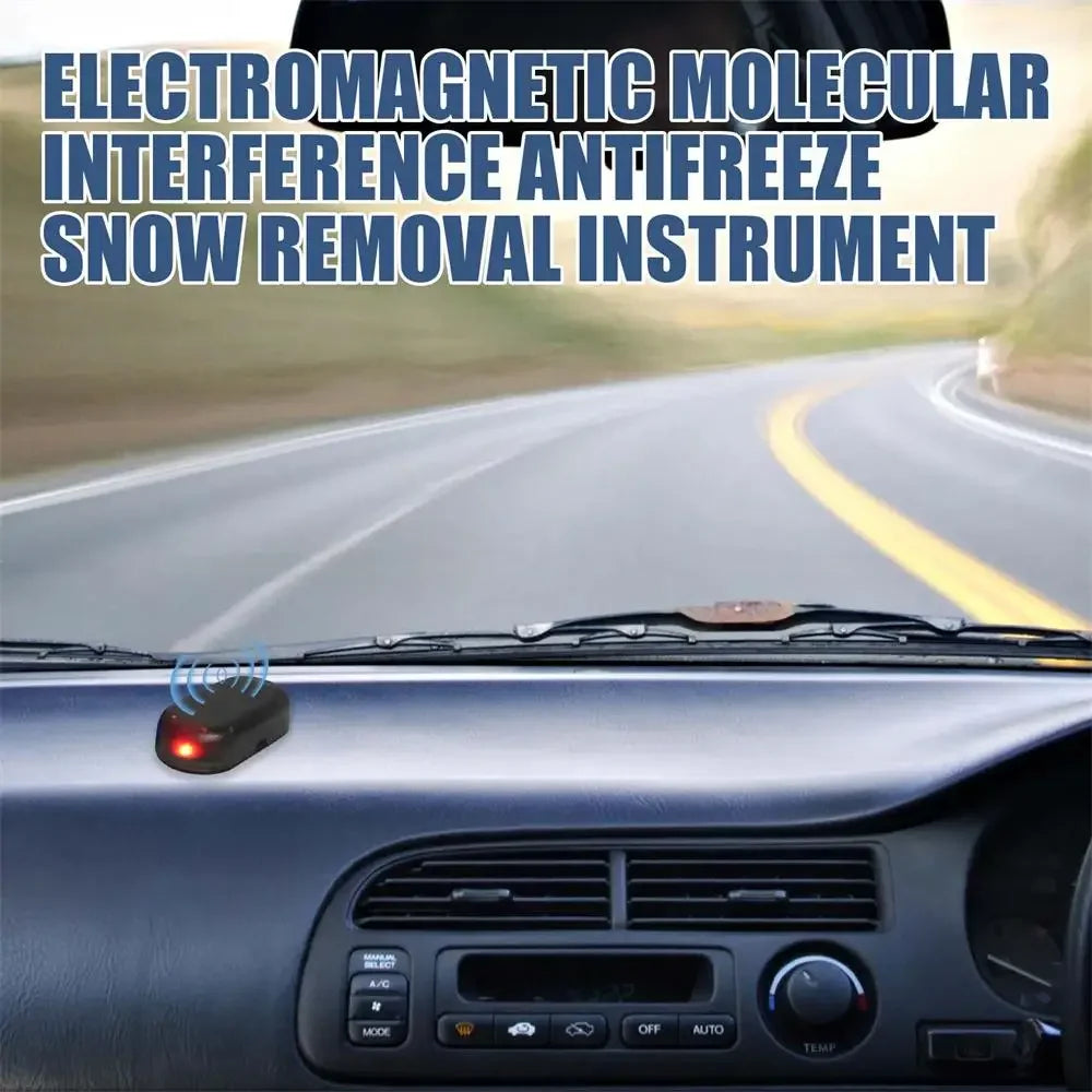 Car Antifreeze Instrument 10/1Pcs Electromagnetic Molecular Windshield Snow Removal Window Glass Microwave Deicing Instrument