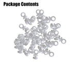 50pcs Plastic Curtain  Track Hook S Runner Fit For  Camper Van  Motorhome  Caravan Boat Home Hanging Curtain Glider Hook
