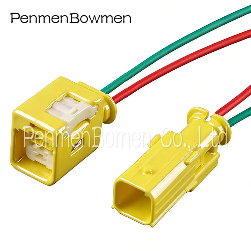 1 Set 2 Pin Car Seat Collision Electrical Cable Connectors Waterproof Female Male Wire Harness Plug SABRB-02-1A-Y SABPB-02-1A-Y