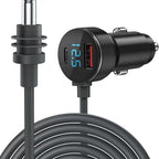 Digital Display Car Power Cable For Starlink Mini Power Cable 12V-24V Adapter to DC Power Cable PD cable Car Charger Power Cord