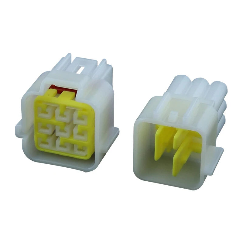 DJ7091Y-2.3-11/21 Waterproof series of automotive connectors and plugs, 9-hole automotive connection plugs FW-C-9F/M-B