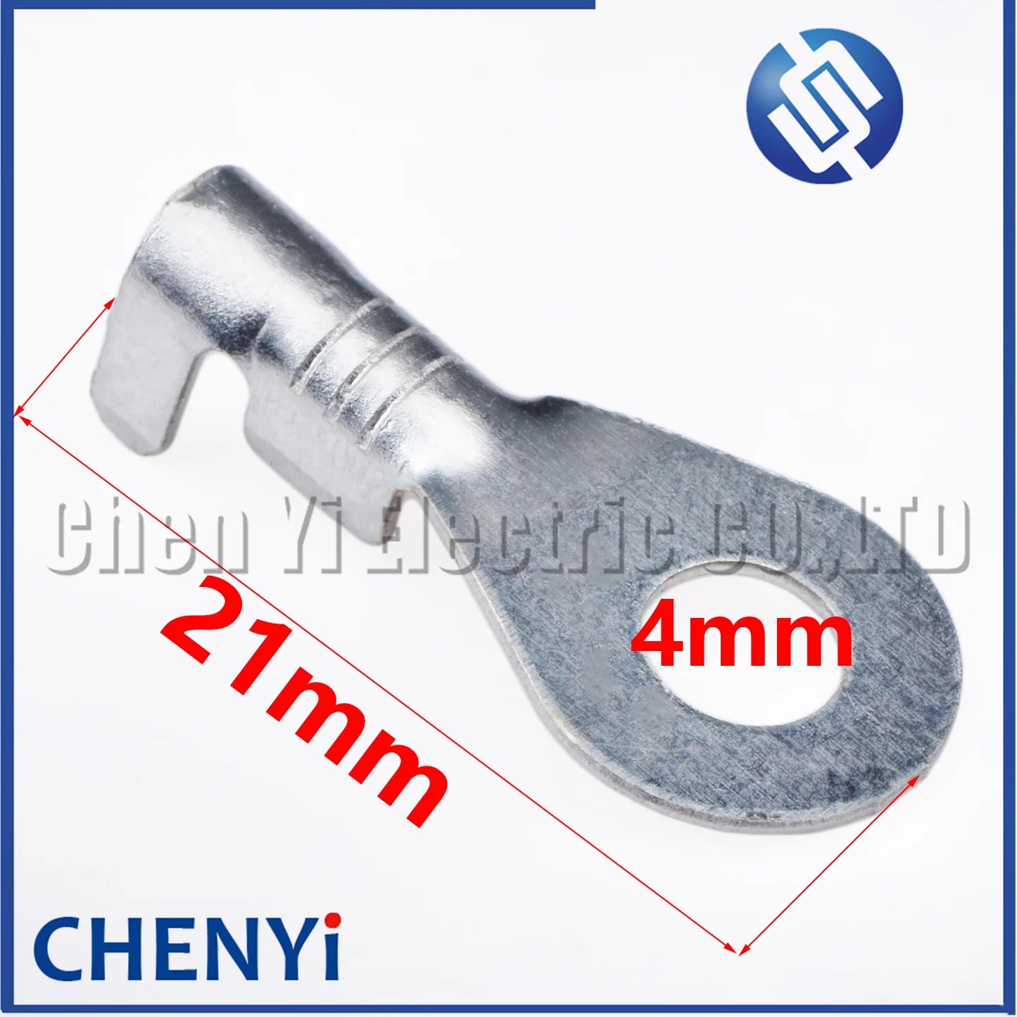 50 Pcs M3/M4/M5/M6/M8/M10/M12 Ring Lugs Eyes Brass tin plating Crimp Terminals Cable Lug Cold Pressure O Type Wiring Nose Pin