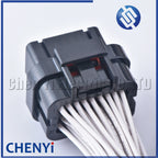 34 Pin/way ECU Auto Computer Connector PCB plug Socket Oil Gas connector plug With 2 meter Cable Wire 4-1437290-1 6437288-2
