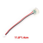 Snap in Panel Mount Type C Female Socket Waterproof C Jack 2 Pin Bare Wire Pigtail 5V 3A Power Charger Port for Car Truck DIY