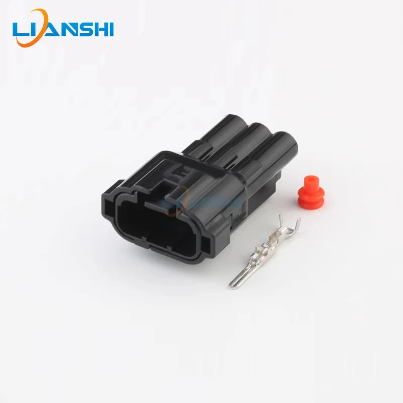 6187-3801 6180-3451 Automotive connector Oxygen sensor oil pump 3P wiring harness plug with terminal