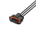 1928403453 1928404627 For automotive air conditioning wiring harness plug oxygen sensor 4-hole male and female connectors with t