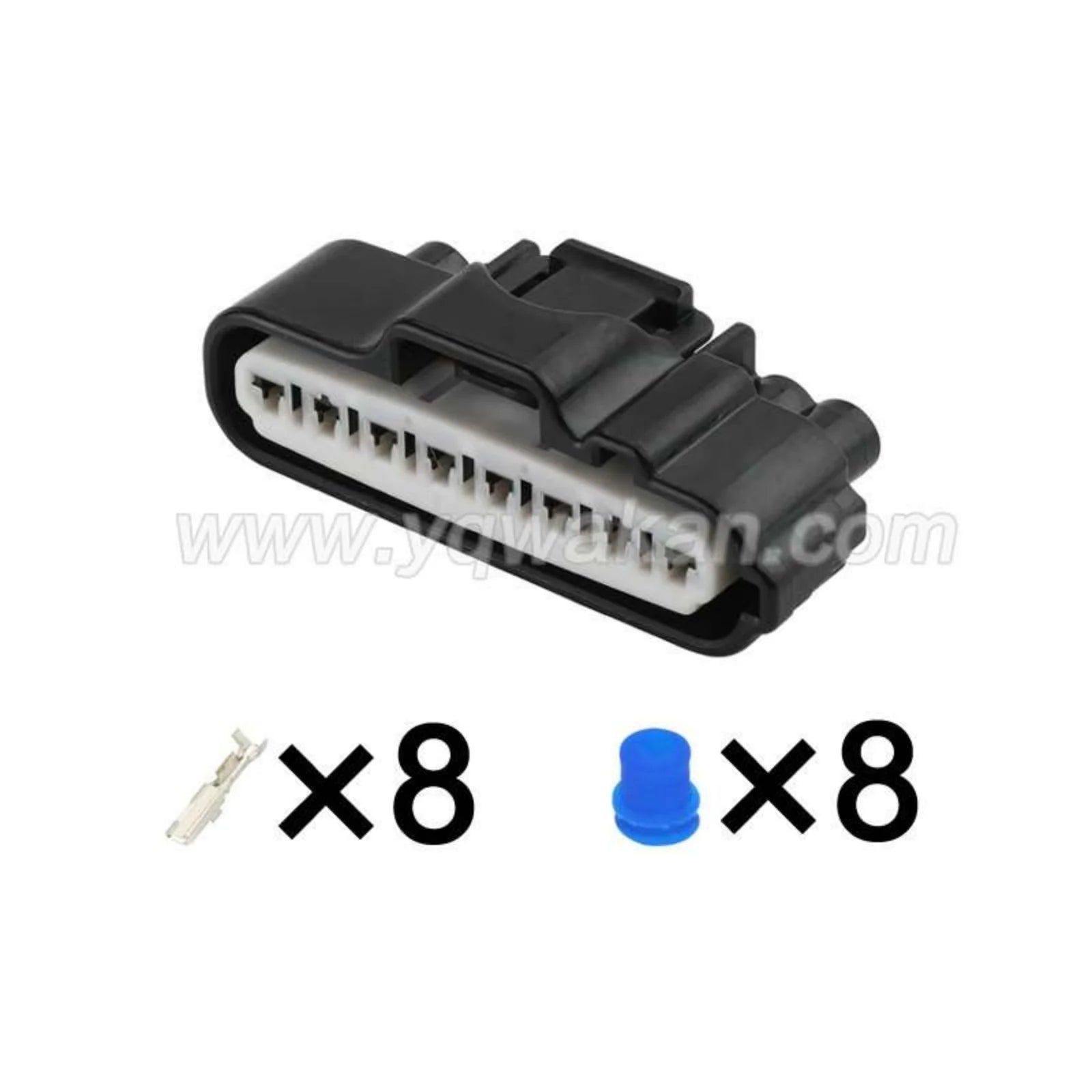 8 Pin 2.2mm Male Female Connectors 90980-11592 Auto Accelerator Throttle Pedal Plug Fuel Injector Socket For Toyota Lexus