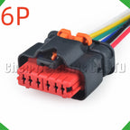 6-Pin Auto Connector Connector Connectors Ignition Throttle Peugeot Citroen ignition