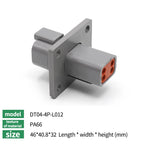 5/10/20Sets Deutsch DT Waterproof Connector Electrical Wire Socket Plug For Car 2P/3P/4P/6P/8P Kit Box Suit DT06-4S DT04-2P DT06
