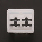 2 PIN Unsealed Automotive Plug 6.3mm Male Female Connectors Connector With Terminal Pins 180924 0-180923-0
