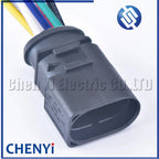 6 Pin 3.5mm 1J0973733 Automotive waterproof connector plug LSU 4.2 Oxygen Sensor Connector 1J0 973 733 with wires 1J0973833