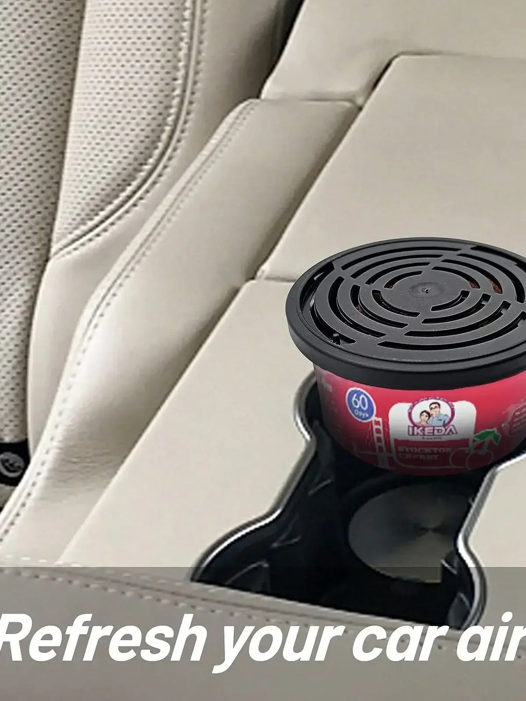 Car Flavoring Perfume Canned Air Fresheners Long-Lasting Auto Aromatherapy Wood Blocks Coffee Flavor Deodorant Supplies Amagi