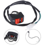 1PC Motorcycle Switch Hazard Light Switch Button Electric Vehicle Double Flash Warning Emergency Lamp Signal Flasher