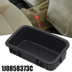 Black Car Storage Box 1J0858373C For Golf For Jetta For Bora MK4 1998-2006 Center Console Armrest Flocking Organized Storage Box