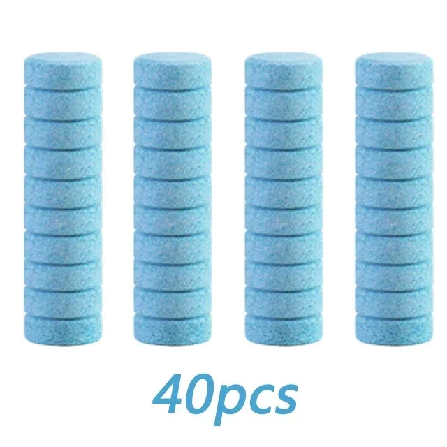 Car Windshield Cleaning Effervescent Multifunctional Glass Water Tablets Solid Cleaner Windshield Spray Car Wash Accessories