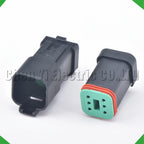 6-Pin Connector Black series Connector Waterproof Socket Deutsch Engineering Vehicle