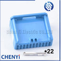 22 Pin Auto wiring harness plug ECU plug Bumper radar headlight bus joint plug connector socket 90980-12B53 7289-3342-30