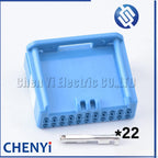 22 Pin Auto wiring harness plug ECU plug Bumper radar headlight bus joint plug connector socket 90980-12B53 7289-3342-30