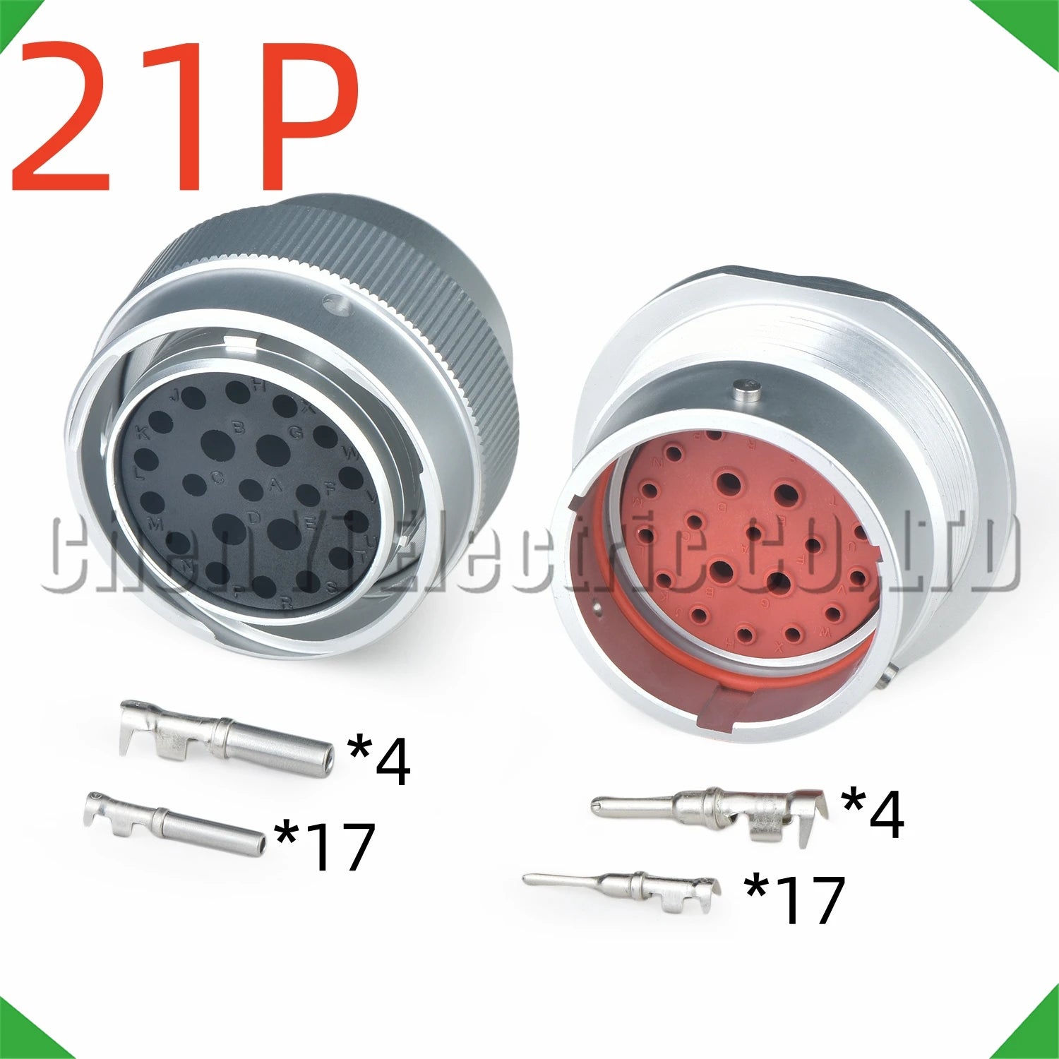 21 pin automotive connectors wire harness plug hd36-24-21se hd34-24-21pe for cat