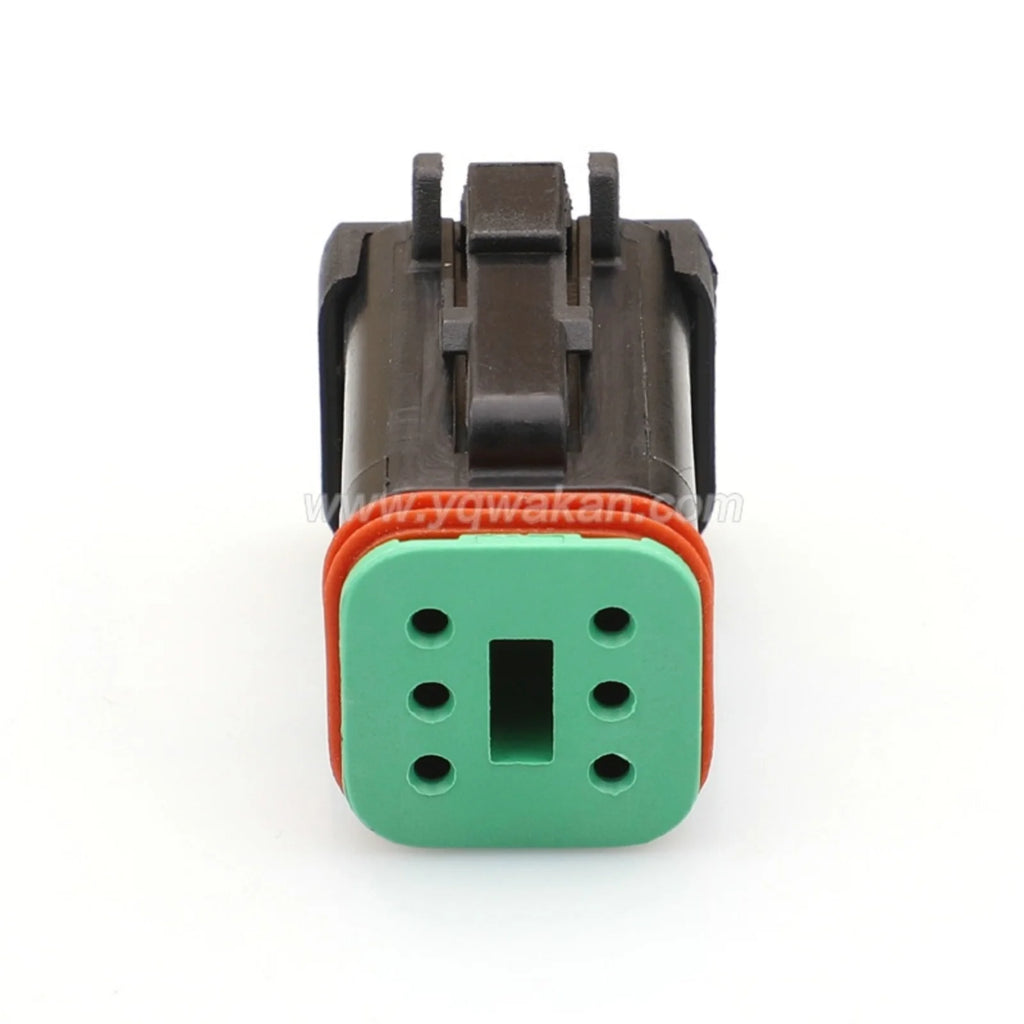 6 Pin Automotive 1.6mm Male Female Waterproof Connector Wire harness plug DT04-6P-C017 DT06-6S-C017 Black