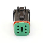6 Pin Automotive 1.6mm Male Female Waterproof Connector Wire harness plug DT04-6P-C017 DT06-6S-C017 Black