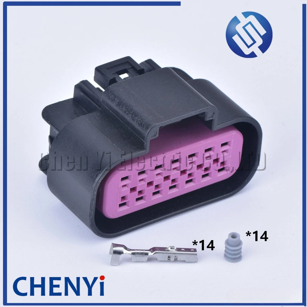 14 Pin Auto Waterproof  Connector Auto wiring harness cable Housing Plug 15326856 15326861 for Chevrolet Buick GT 1.5 series