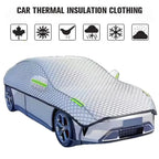 Universal Car Cover Four Seasons Sun Protection Snow Proof Freezing Prevention Heat Insulation Windshield Front Cover Amagi