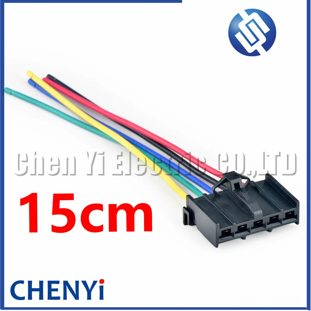 5 Pin Auto Air Conditioning Control Panel Harness Plug DJ7052A-4.8-21 For Fiat 500 Ducato Punto Seicento Blower Heater Resistor
