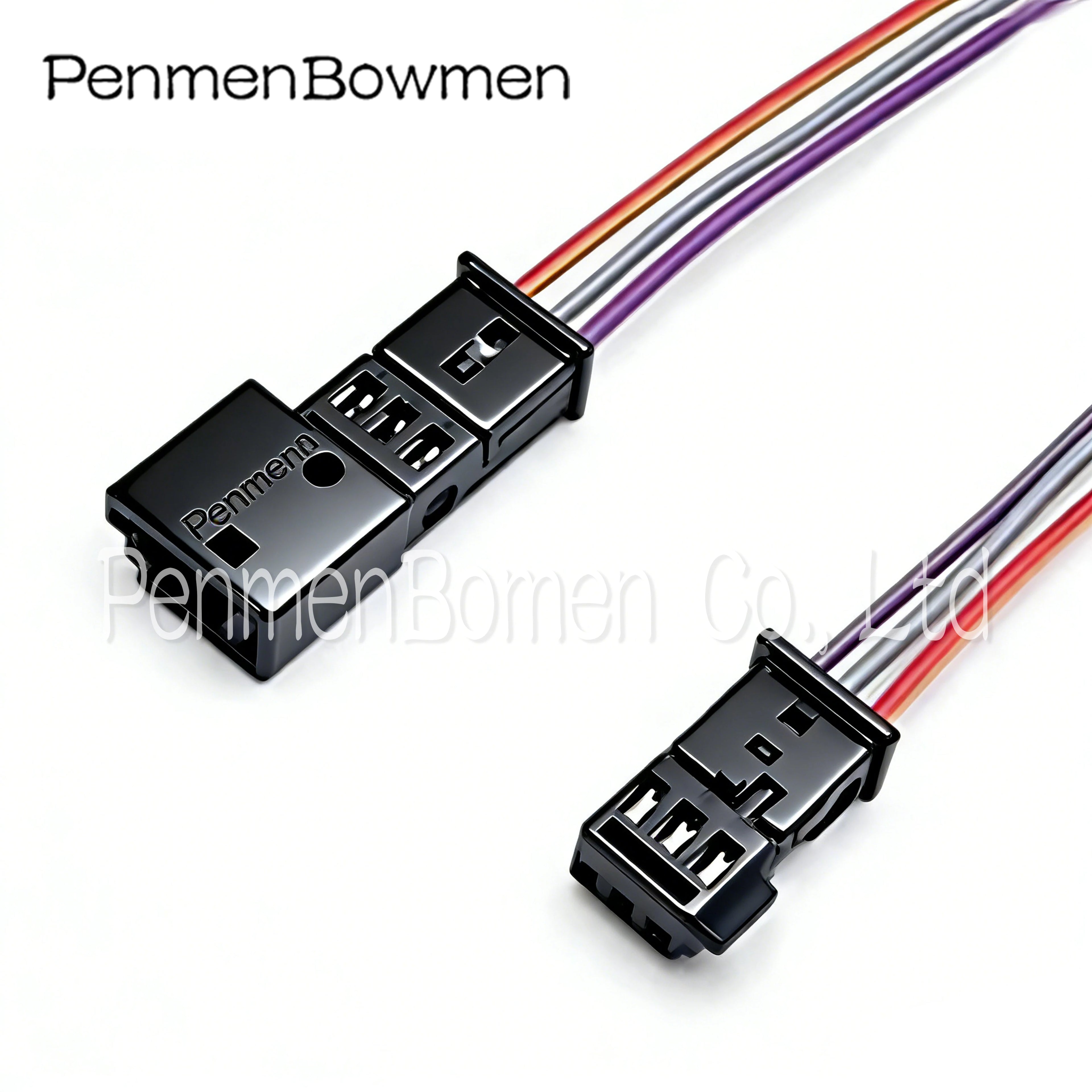 1 Set 3 Pin Car Stereo Speaker Tweeter Light Treble Electrical Cable Connectors Wire Harness Plug for BMW 1-968700-1 1C0973119B