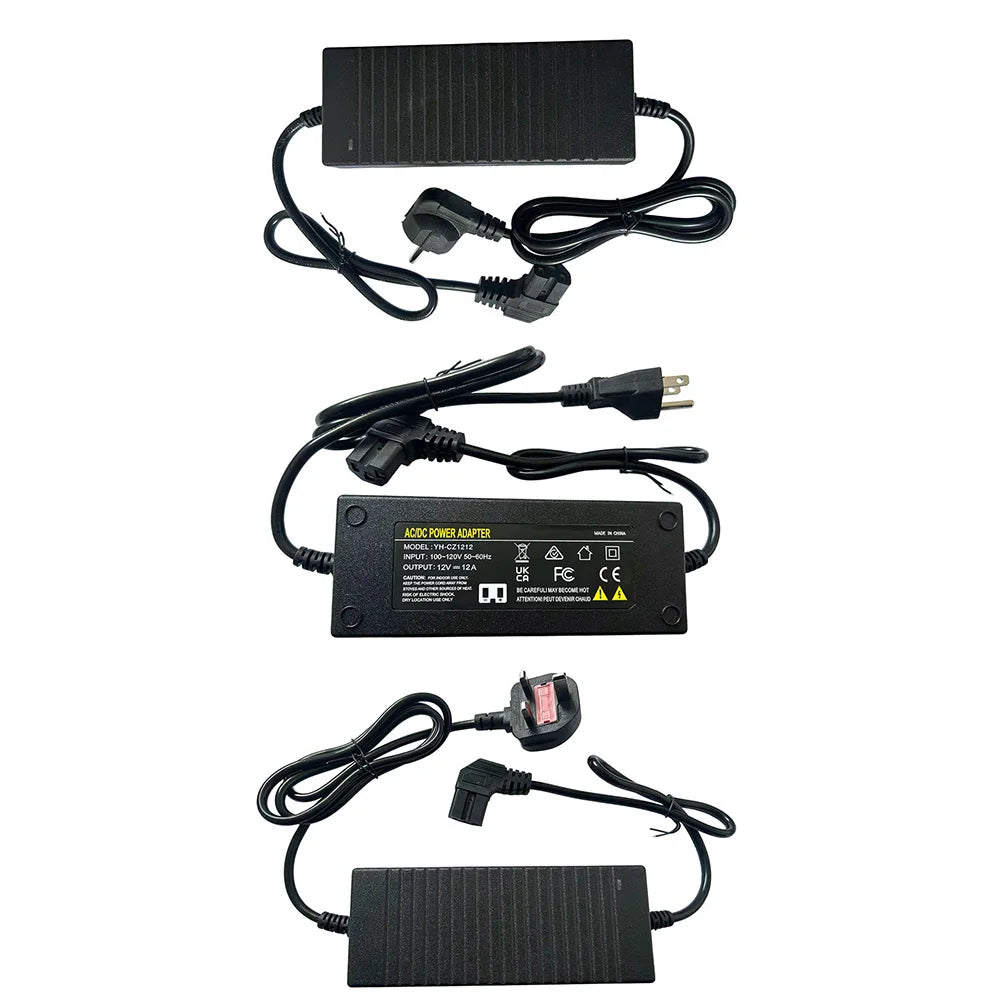 Diesel Air Heater Adapter AC 100-240V To DC 12V Power Converter Adapter For 3KW / 5KW / 8KW Diesel Air Heater Accessories