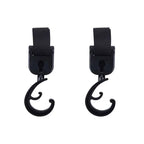 2Pcs Car Back Seat Hook Multi-function Rear Seat Headrest Hanging Hook Umbrella Holder Back Storage Interior Organizer Amagi