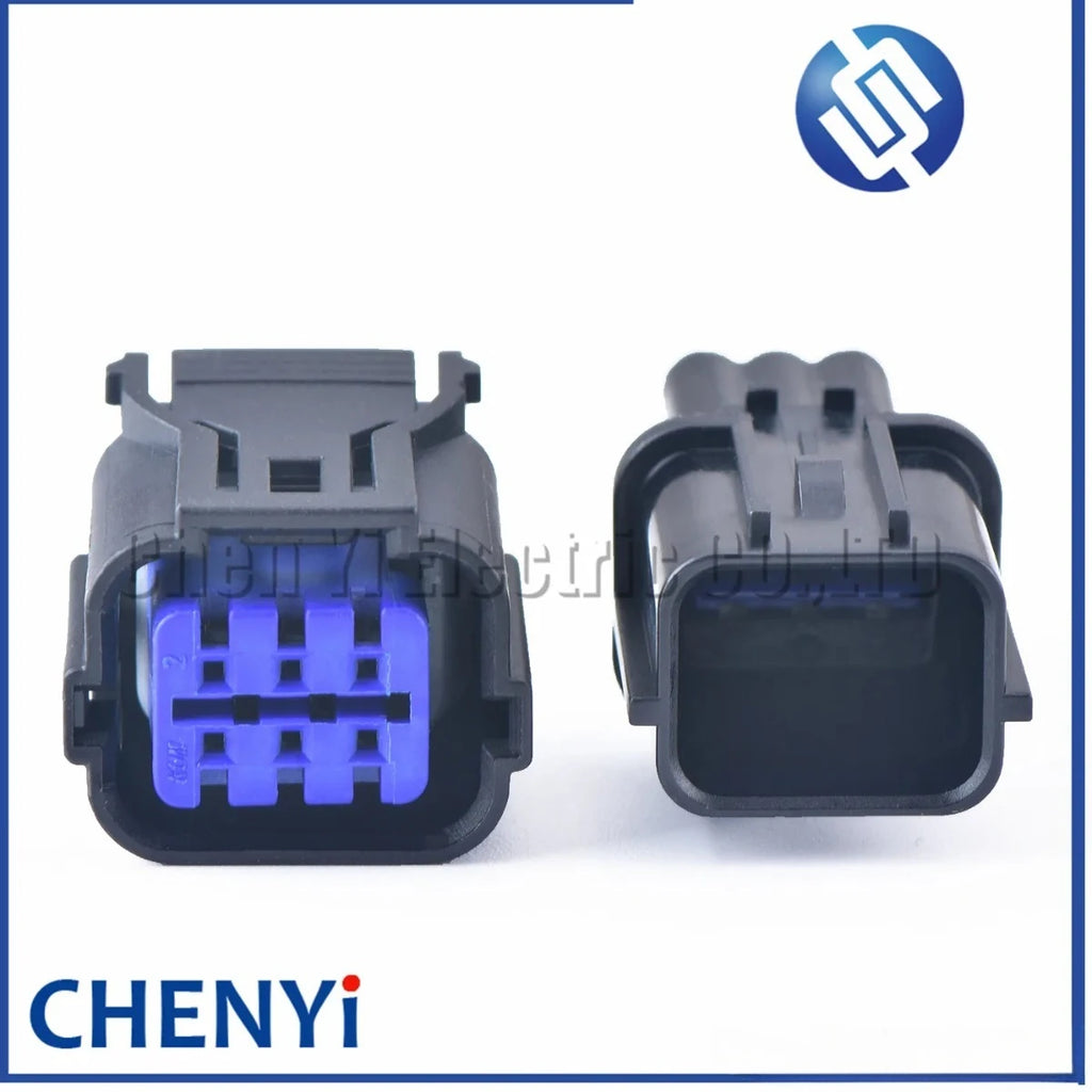 6 Pin Auto Waterproof Socket Car taillights Wire Harness Connector Front bumper radar plug HP281-06020 HP285-06021 HP291-06040