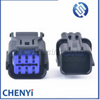 6 Pin Auto Waterproof Socket Car taillights Wire Harness Connector Front bumper radar plug HP281-06020 HP285-06021 HP291-06040