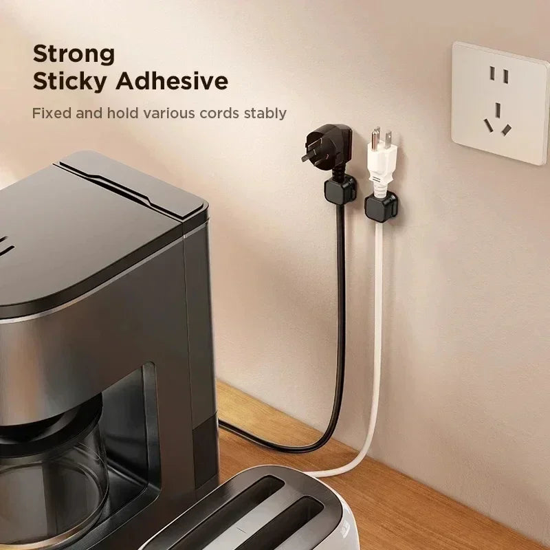 6/12 PCS Magnetic Cable Clips Cable Smooth Adjustable Cord Holder Under Desk Cable Management Wire Keeper Organizer Holder Amagi