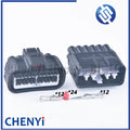 1 Set 12 Pin male female Automotive Waterproof Connector MG651343-5 MG641340-5 MG651343 MG641340 For Toyota Hyundai