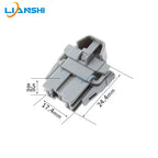 6098-0296 is suitable for the 2P male and female plugs of the door subwoofer audio system of Honda Fit, Sporza and Van Rui