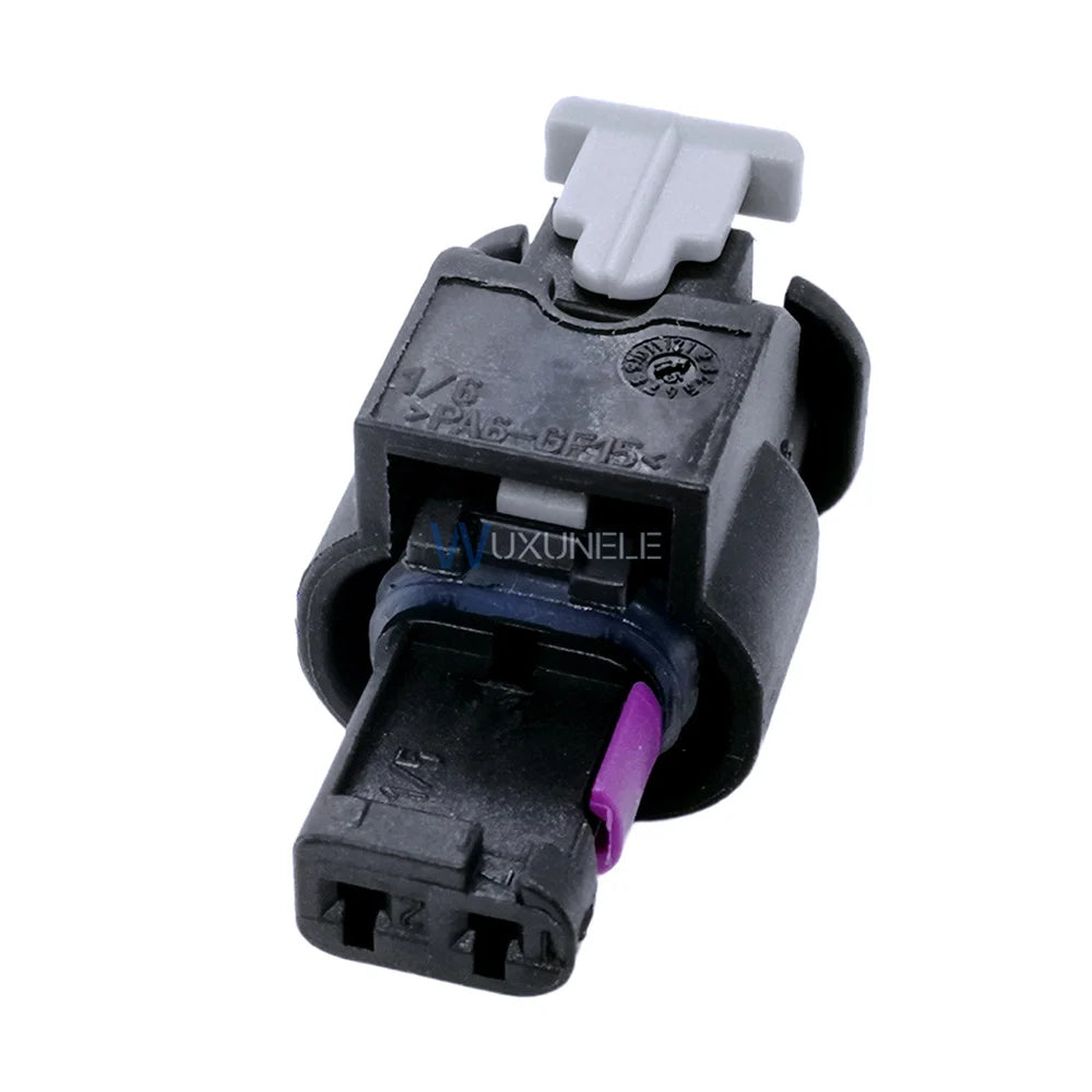 25 Sets 2 Pin 1-1718643-1 4F0973702 Sealed Female Male Wire Connector for Engine Coolant Thermostat Plug