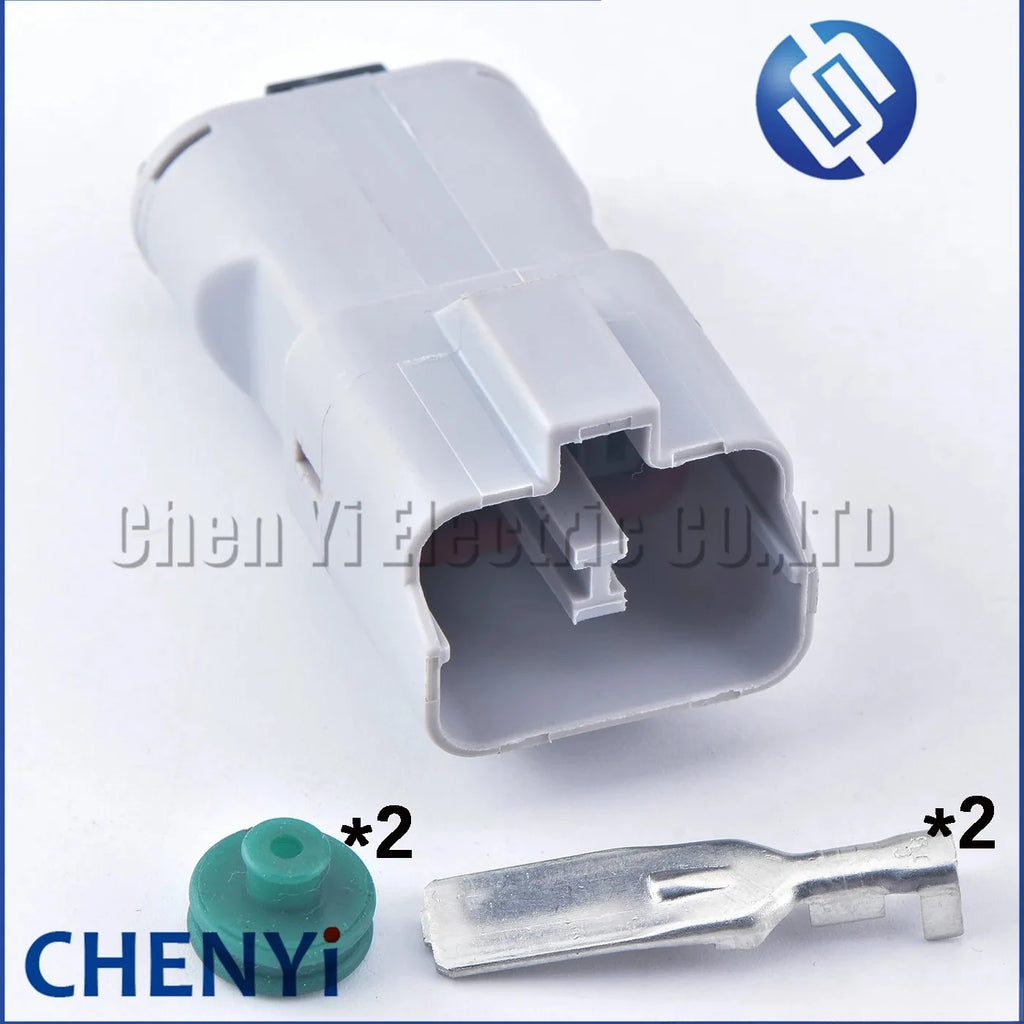 2 Pin Way 9.5mm female or male Auto Electric Weaterproof Wire harness Plug Connector With Pins 7222-4220-40 7123-4220-40
